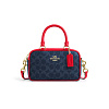 Сумка Coach (Denim/Bold Red)